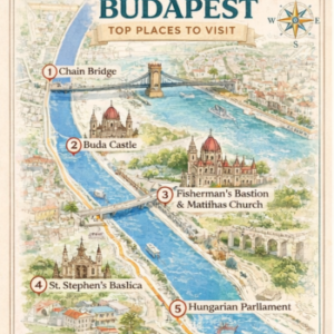 Budapest road map